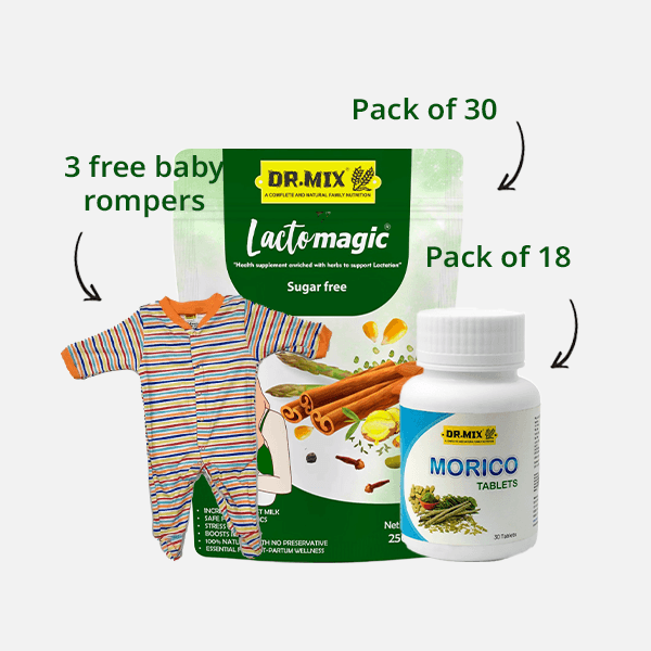 180 days lactomagic combo complete lactation support for new moms