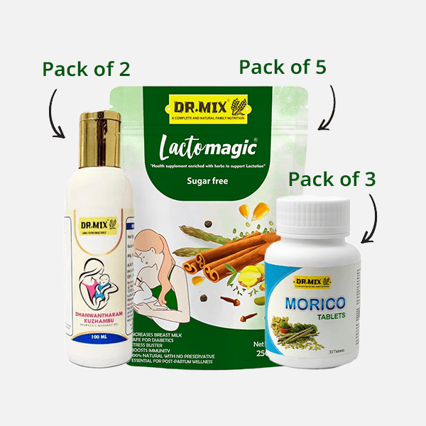 30 days lactomagic combo complete lactation support for new moms 1
