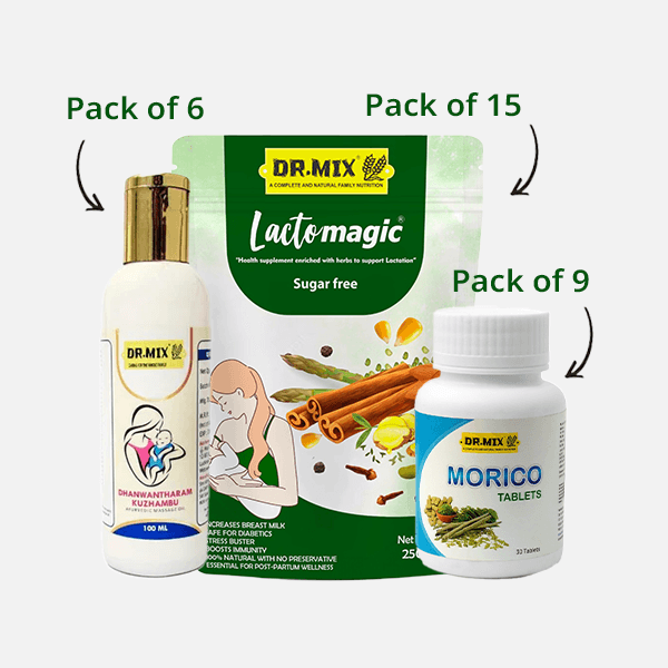 lactomagic combo complete lactation support for new moms