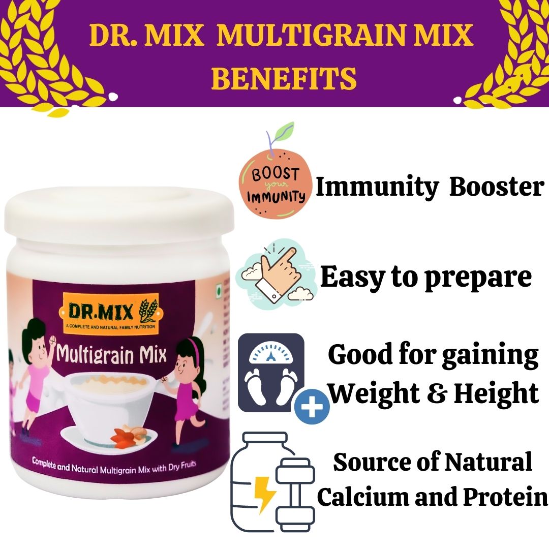 Shop Dr. Mix Multigrain Kids Protein Powder | Dr. Mix
