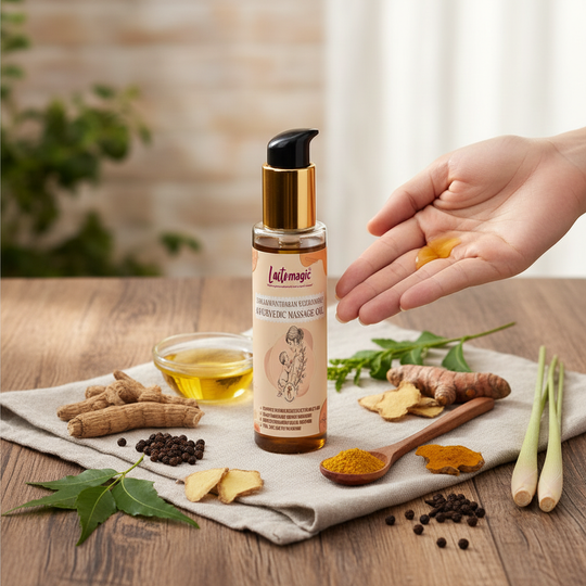 Lactomagic™ Ayurvedic Lactation Massage Oil – Ayurveda | Siddha | Unani Blend for Breastfeeding Mothers