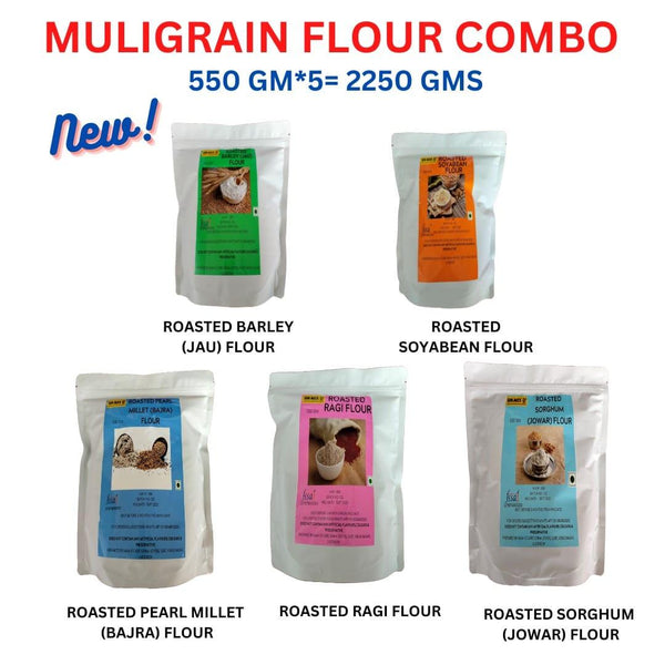 nutrient packed multigrain flour combo 5 packs