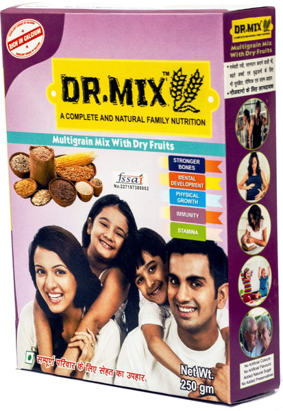 MUTLIGRAIN MIX WITH DRY FRUITS with natural sugar